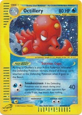 Octillery - H20/147 - Reverse Holo - Holo Rare